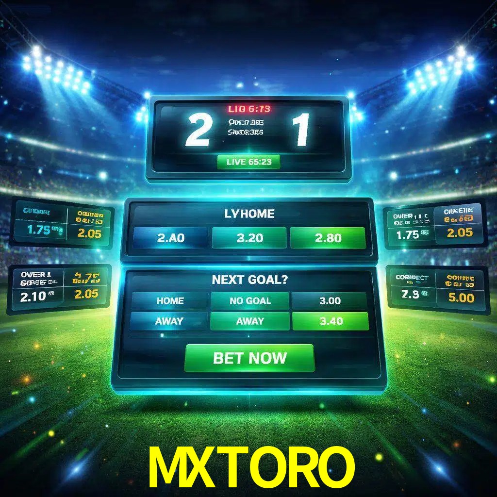 Vista de apuestas en vivo MXTORO durante un partido en curso